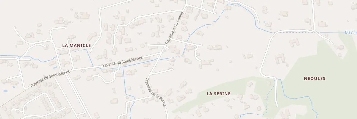 Plan du 5003F Tra de la Penne à Marseille 11e Arrondissement