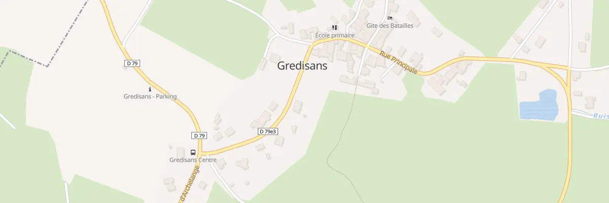 Plan du 12 Rue Principale à Gredisans