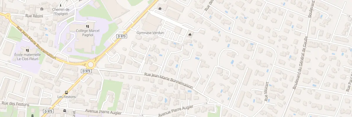 Plan du 587 Rue Jean-Marie Bonnemaison à Pertuis