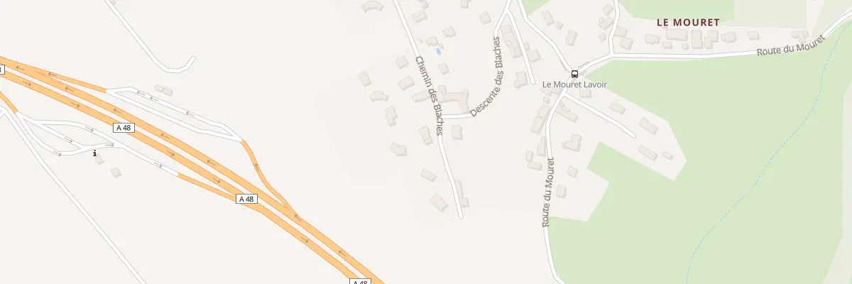 Plan du 440 Che des Blaches à Réaumont