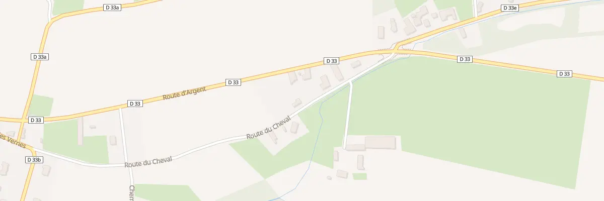 Plan du 168 Rte du Cheval au Bouchage