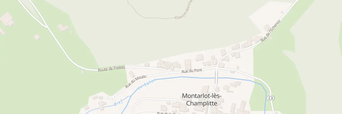 Plan du 16 Rue du Pont à Montarlot à Champlitte