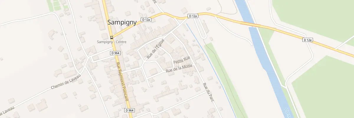 Plan du 3 Ptr Petite Rue à Sampigny