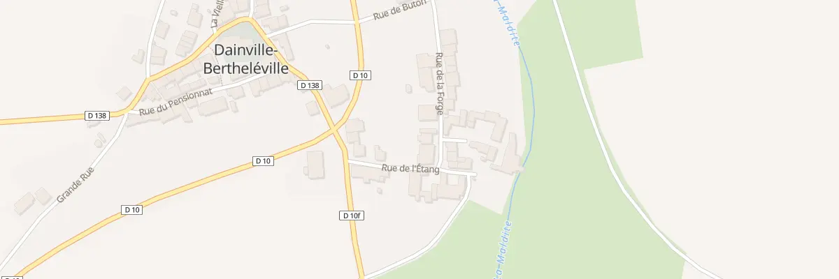 Plan du 3 Rue de la Forge à Dainville-Bertheléville
