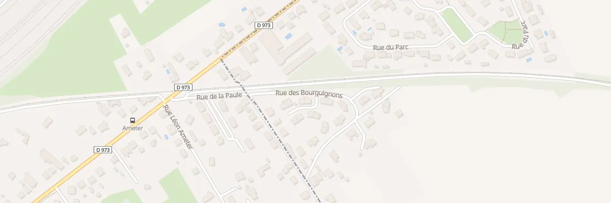 Plan du 4 Bourguignons à Brevans