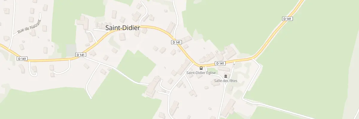 Plan du 16 Rue du Grand Verger à Saint-Didier