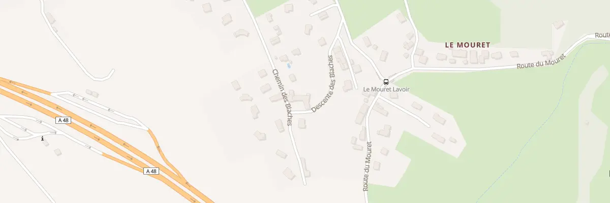 Plan du 5015 Les Blaches à Réaumont