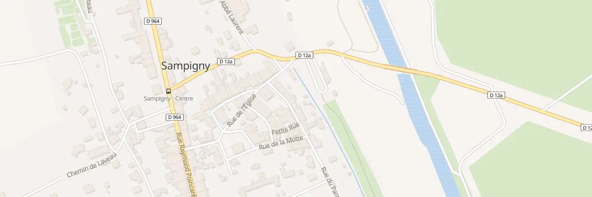 Plan du 23 Rue du Parc à Sampigny