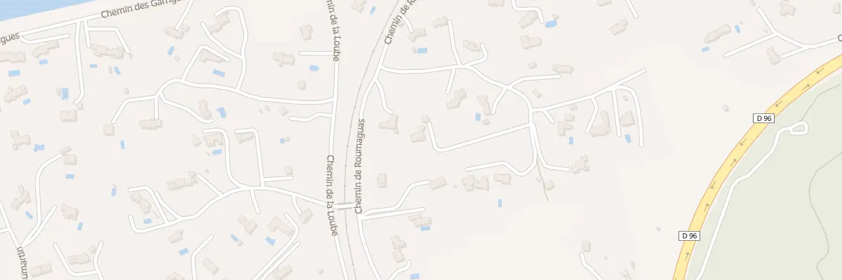 Plan du 5611 Roumagas à Meyrargues