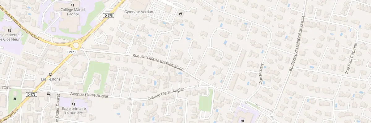 Plan du 617 Rue Jean-Marie Bonnemaison à Pertuis