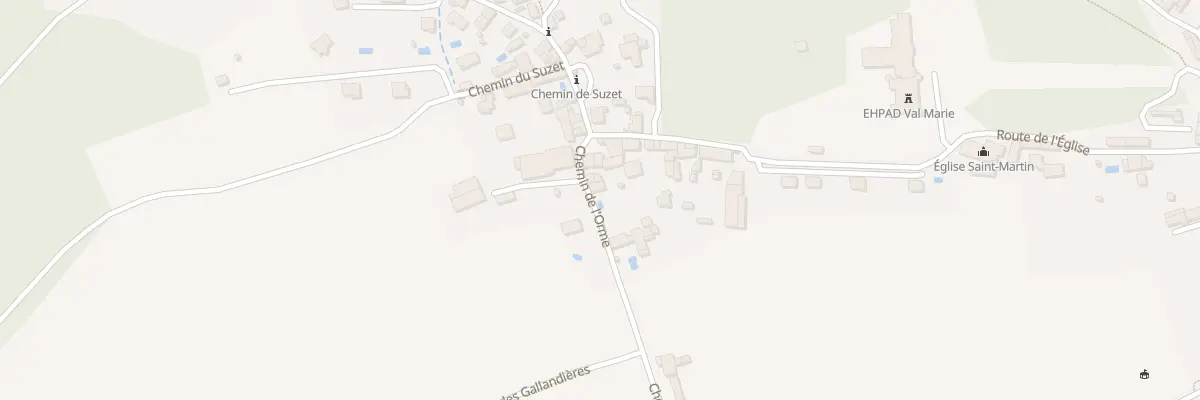 Plan du 75 Che de l’Orme à Vourey