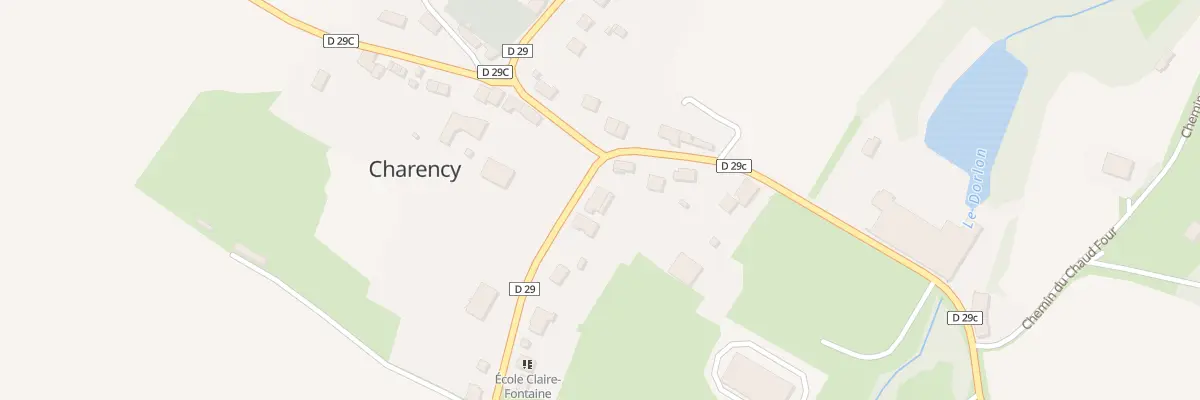 Plan du 6B Rue du Dorlon à Charency-Vezin
