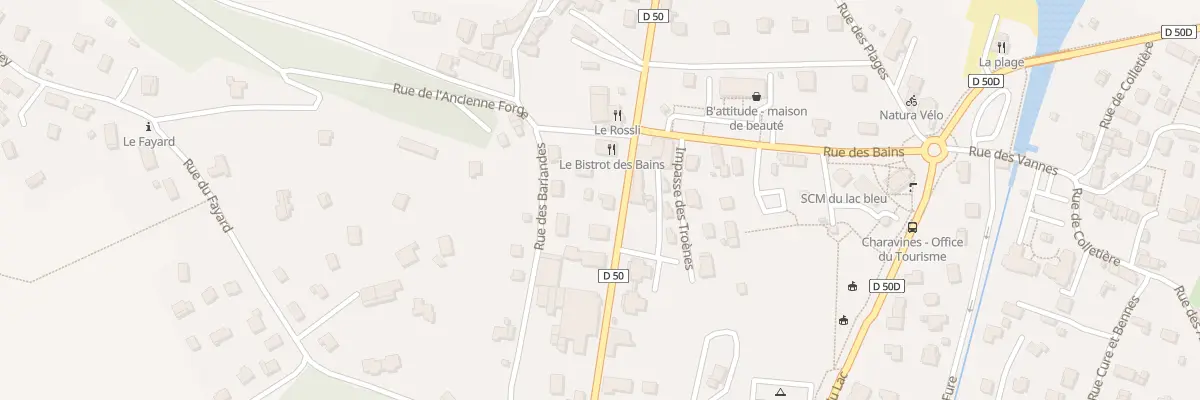 Plan du 340 Rue Principale à Charavines