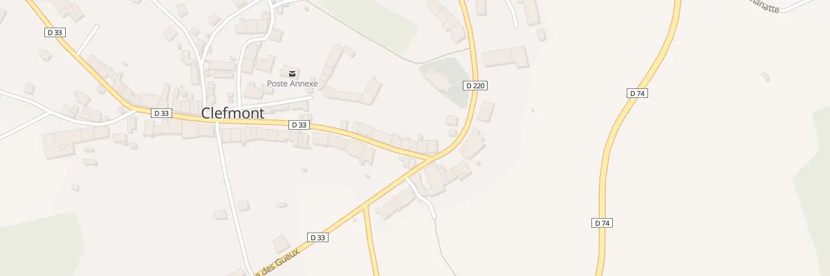 Plan du 4 Rue Gouriere à Clefmont