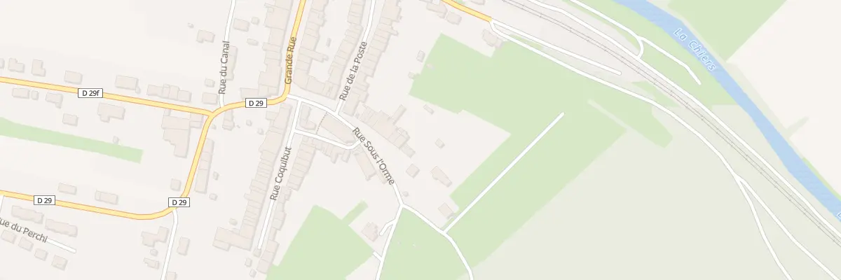 Plan du 13 Rue sous l’Orme à Charency-Vezin