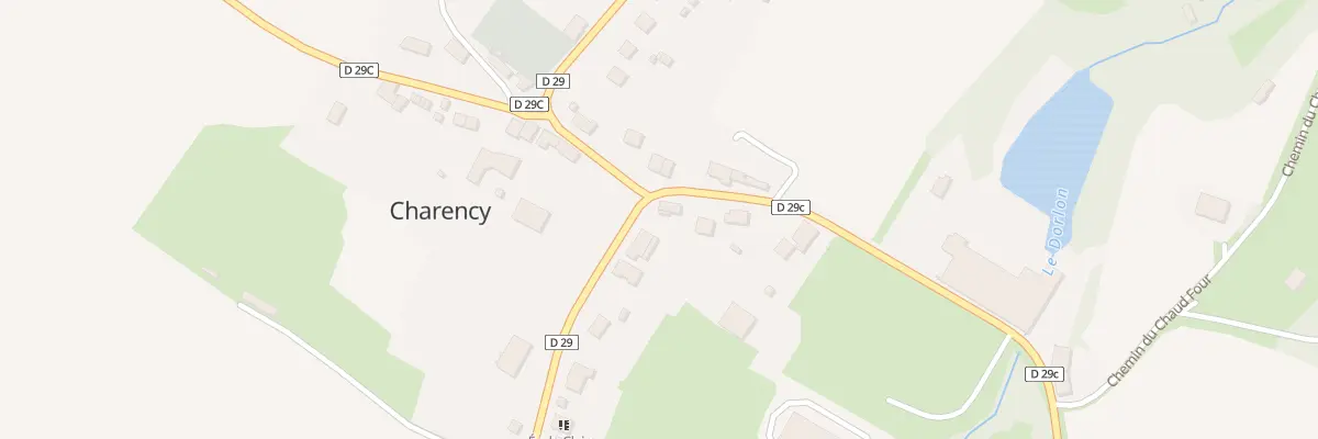 Plan du 2 Rue de la Fonderie à Charency-Vezin
