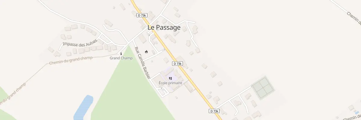 Plan du 24 Rte de Saint-Didier au Passage
