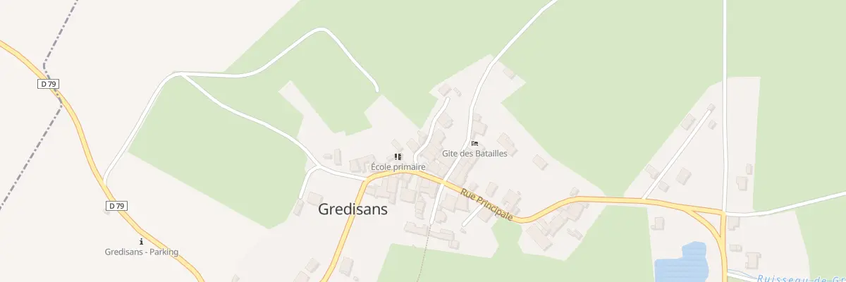Plan du 5 Imp du Four Banal à Gredisans