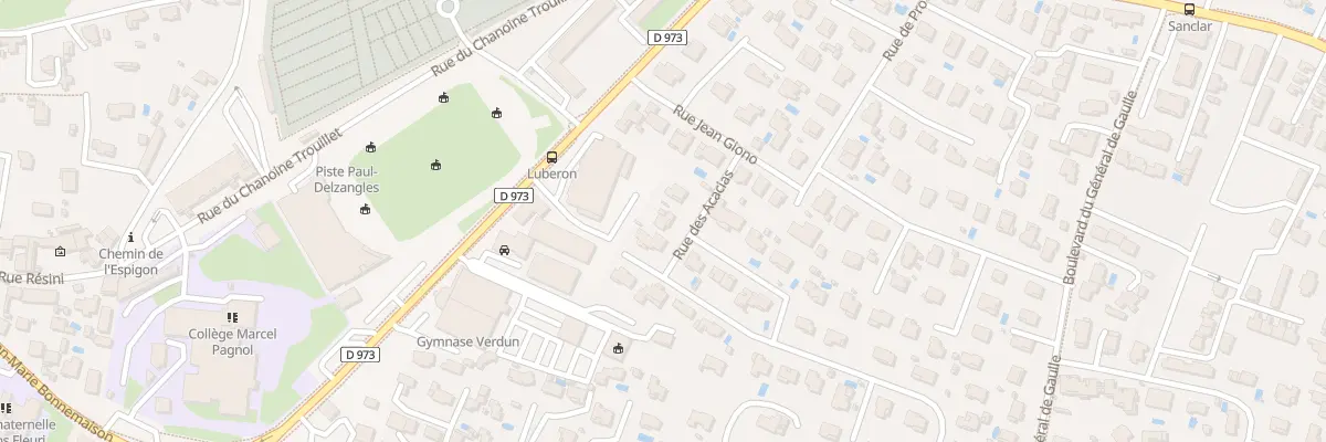 Plan du 70 Rue des Acacias à Pertuis