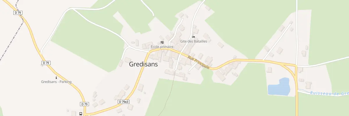 Plan du 24 Rue Principale à Gredisans