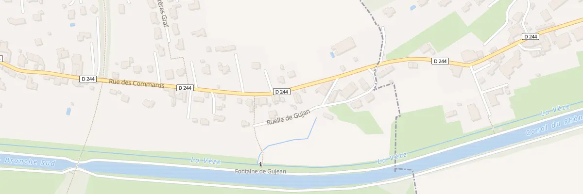Plan du 95 Rue des Commards à Dole