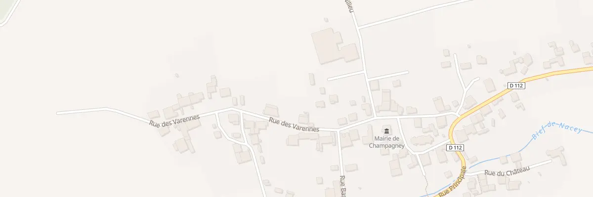 Plan du 22 Rue des Varennes à Champagney