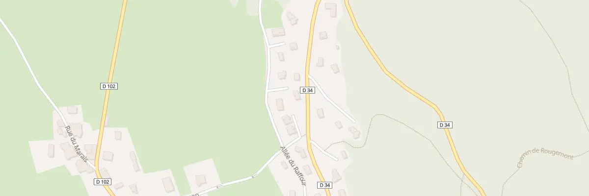 Plan du 30 All du Saout à Aranc