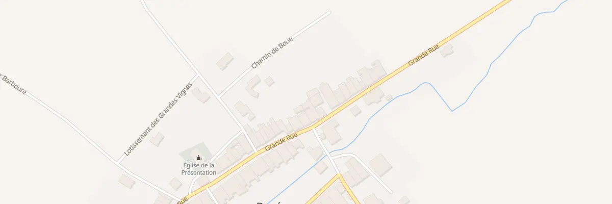 Plan du 24 Grande Rue à Bovée-sur-Barboure