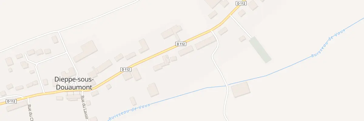 Plan du 33 Rue Mazel à Dieppe-sous-Douaumont