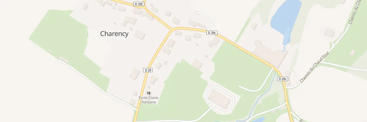 Plan du 4 Rue de la Fonderie à Charency-Vezin