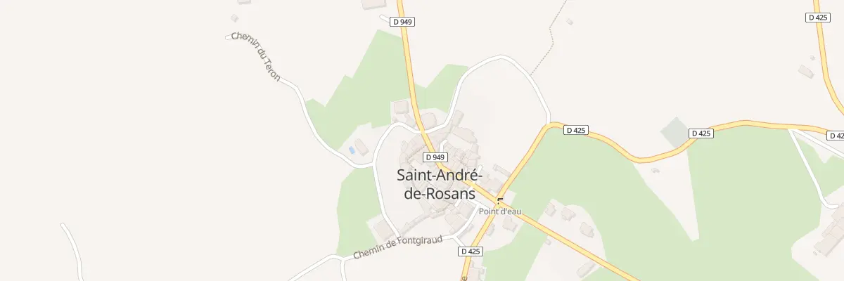 Plan du 5014 Saint Andre à Saint-André-de-Rosans