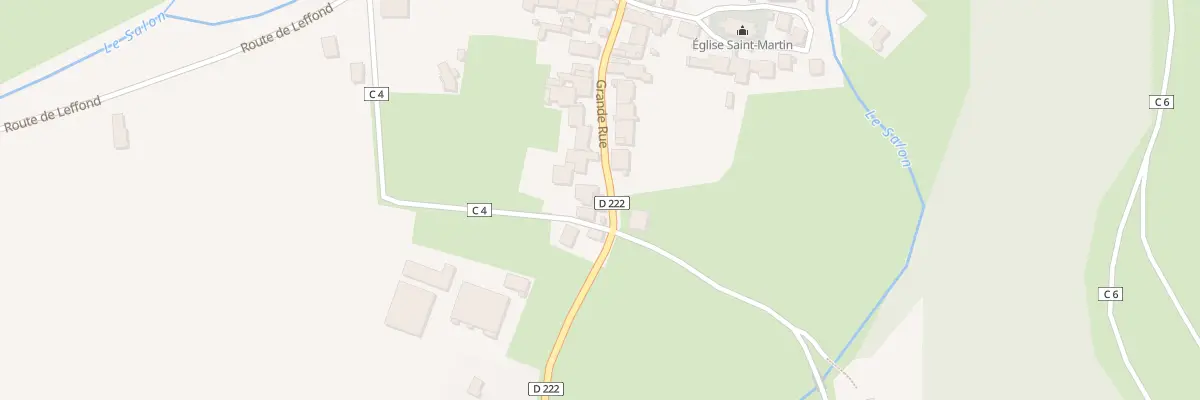 Plan du 22 Grande Rue à Montarlot à Champlitte