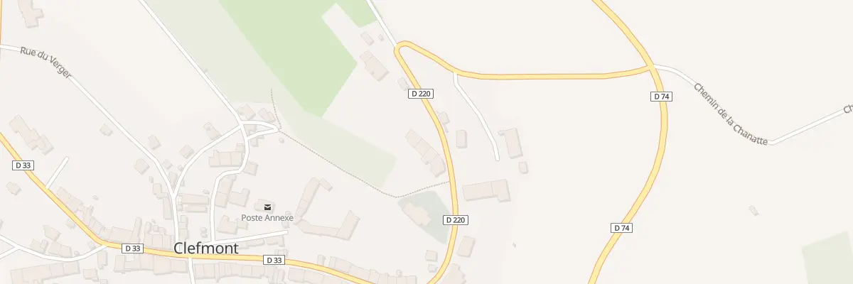 Plan du 6 Rue des Gueux à Clefmont