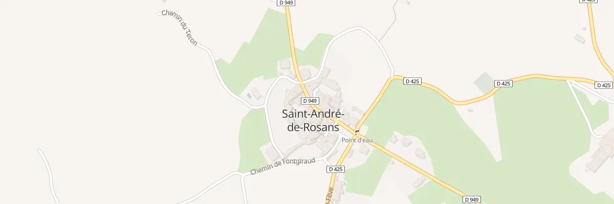 Plan du 5015 Saint Andre à Saint-André-de-Rosans