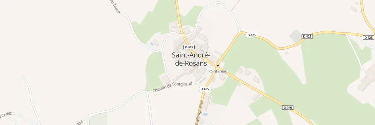 Plan du 26 Rle de la Porte Eyguière à Saint-André-de-Rosans