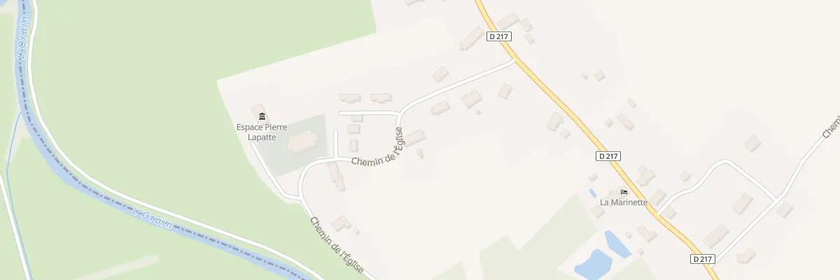 Plan du 5002 Che de l’Église à Villers-Robert