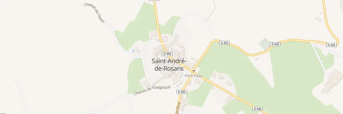 Plan du 5028 Saint Andre à Saint-André-de-Rosans