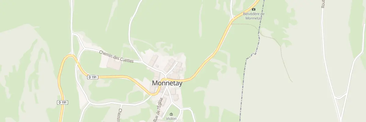 Plan du 4 Cr de la Chanette à Monnetay