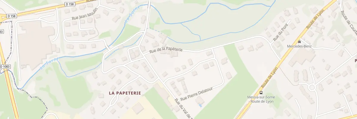Plan du 319 Rue de la Papeterie à Messia-sur-Sorne