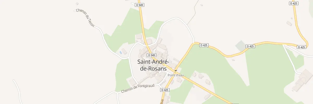 Plan du 5152 Saint Andre à Saint-André-de-Rosans