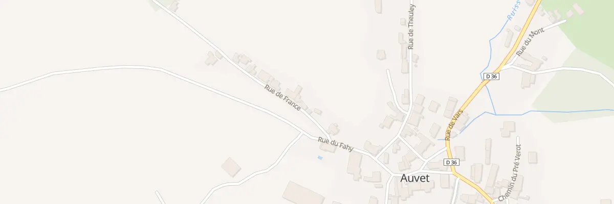 Plan du 6 Rue de France à Auvet-et-la-Chapelotte