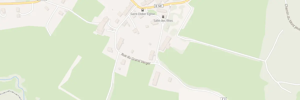 Plan du 99 Che de Montard à Saint-Didier