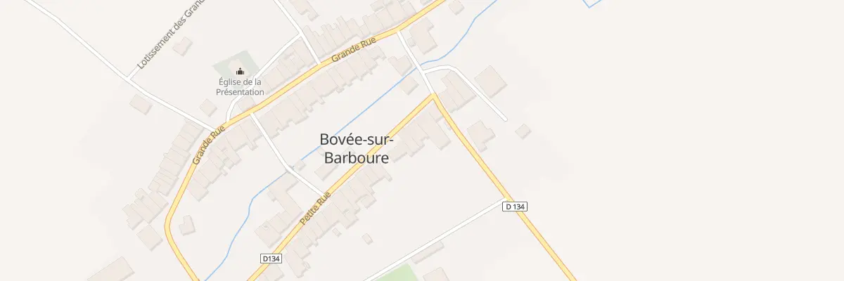 Plan du 3 Ptr Petite Rue à Bovée-sur-Barboure