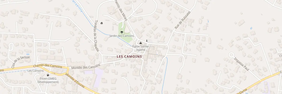 Plan du 12 Rue de l’horloge à Marseille 11e Arrondissement