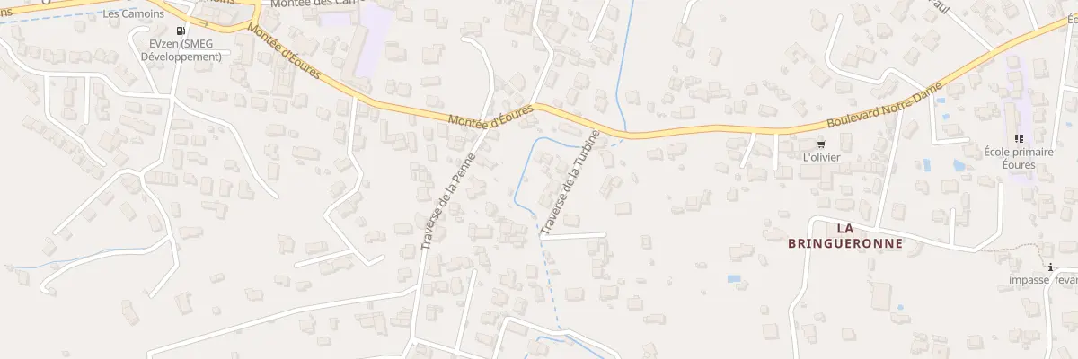 Plan du 5061F Mte d’Eoures à Marseille 11e Arrondissement