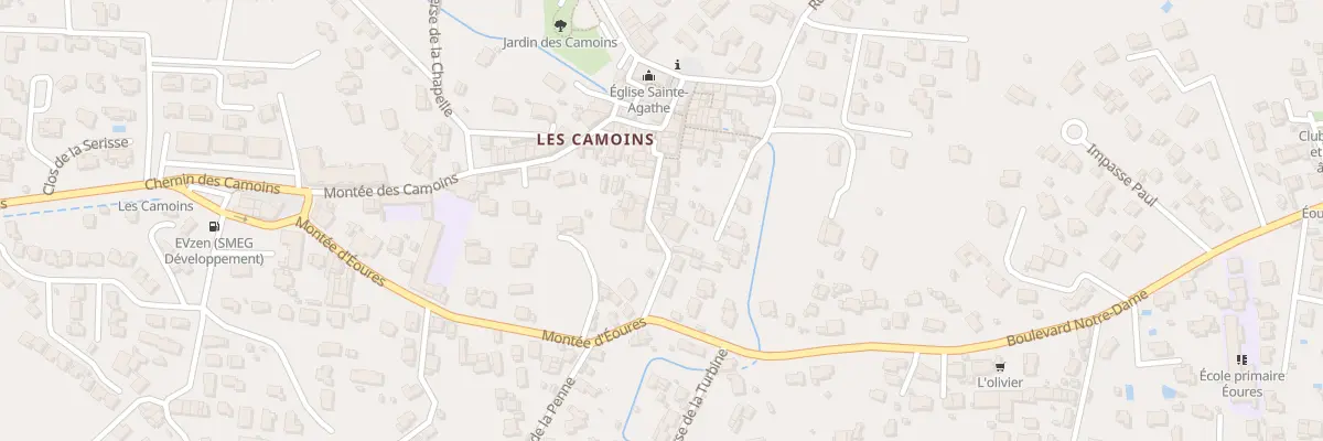 Plan du 23 Rue saint roch à Marseille 11e Arrondissement