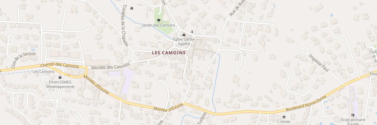Plan du 11 Rue saint roch à Marseille 11e Arrondissement