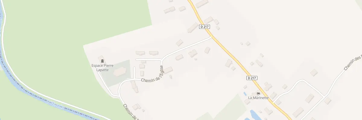 Plan du 5087 Che de l’Église à Villers-Robert
