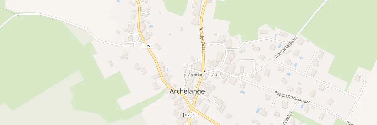 Plan du 3 Rue des Fiots à Archelange