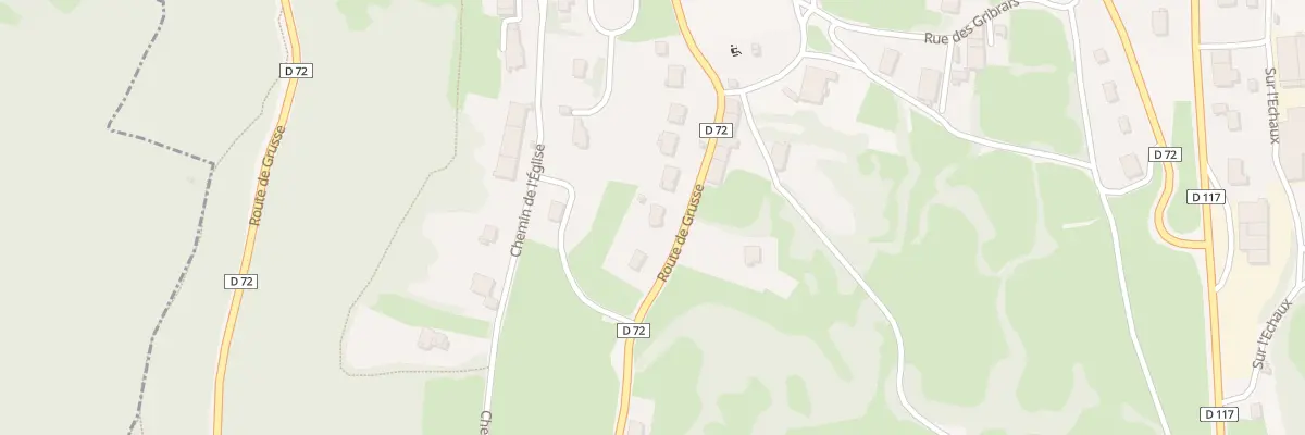Plan du 9 Rte de Grusse à La Chailleuse